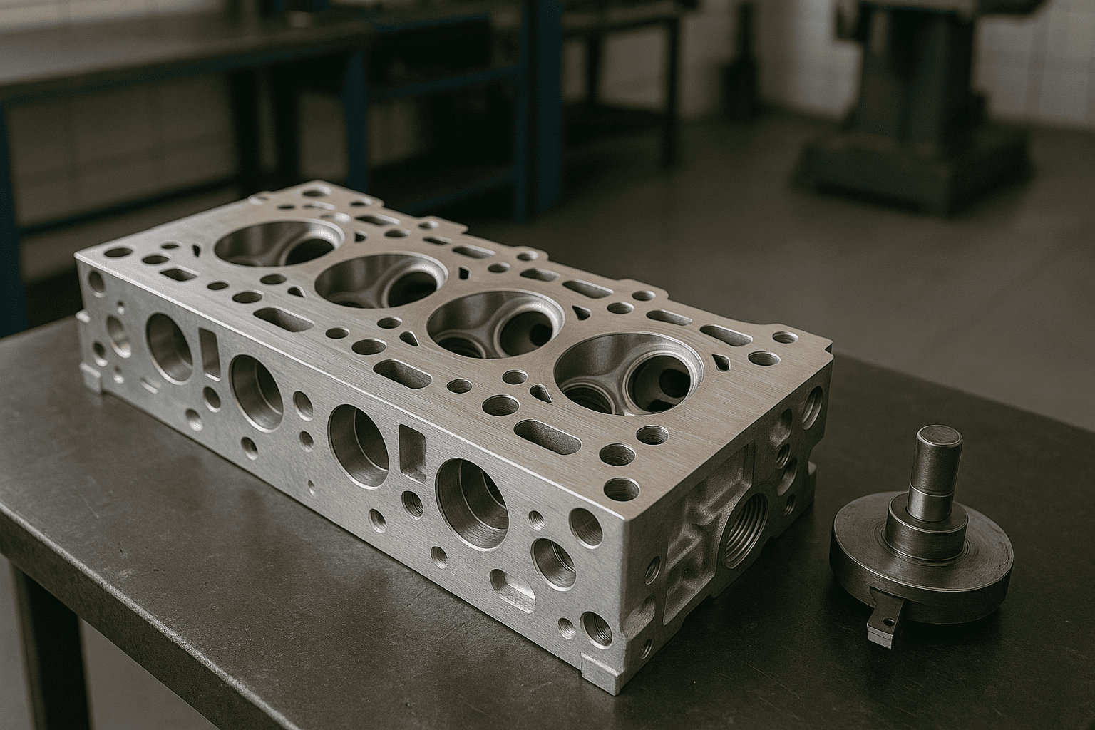 Фрезеровка ГБЦ алюминиевых головок: влияние на тепловые зазоры и герметичность