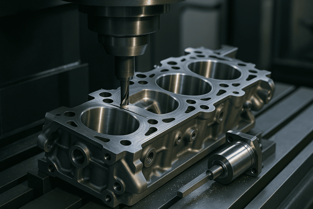 Фрезеровка ГБЦ под турбонаддув: оптимизация плоскости для повышенного давления