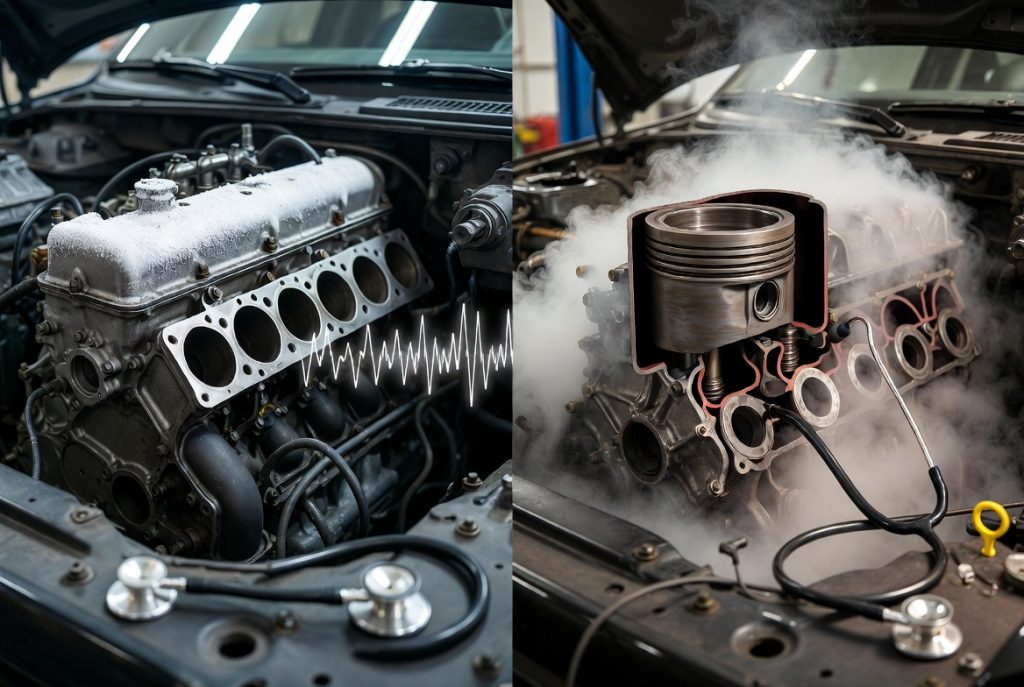 Стук в двигателе на холодную и на горячую: как отличить поршень от гидрокомпенсаторов