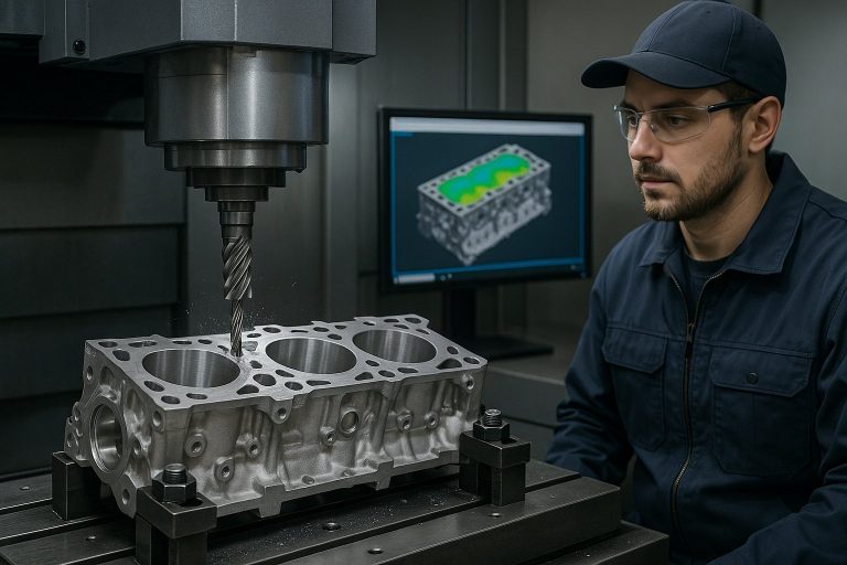 Фрезеровка ГБЦ: контроль геометрии с помощью 3D-сканирования