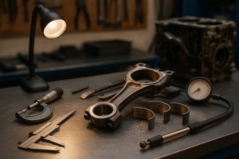 Дефектовка шатунных вкладышей: визуальный и инструментальный анализ износа
