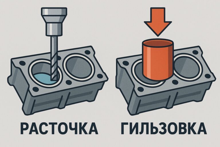 Расточка или гильзовка – что лучше?
